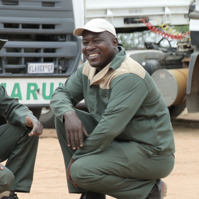 Simon, Driver at Marula Game