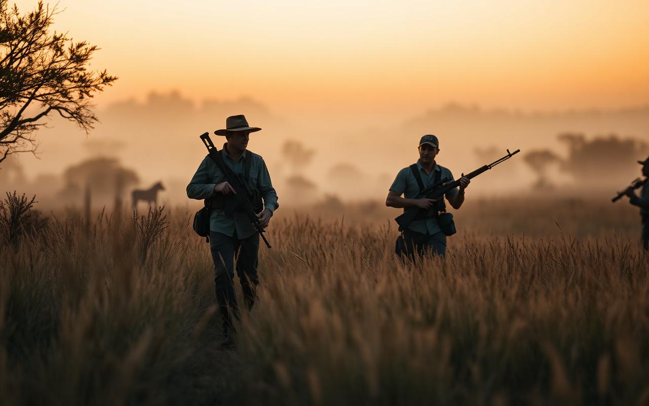 Fair chase in untamed country
