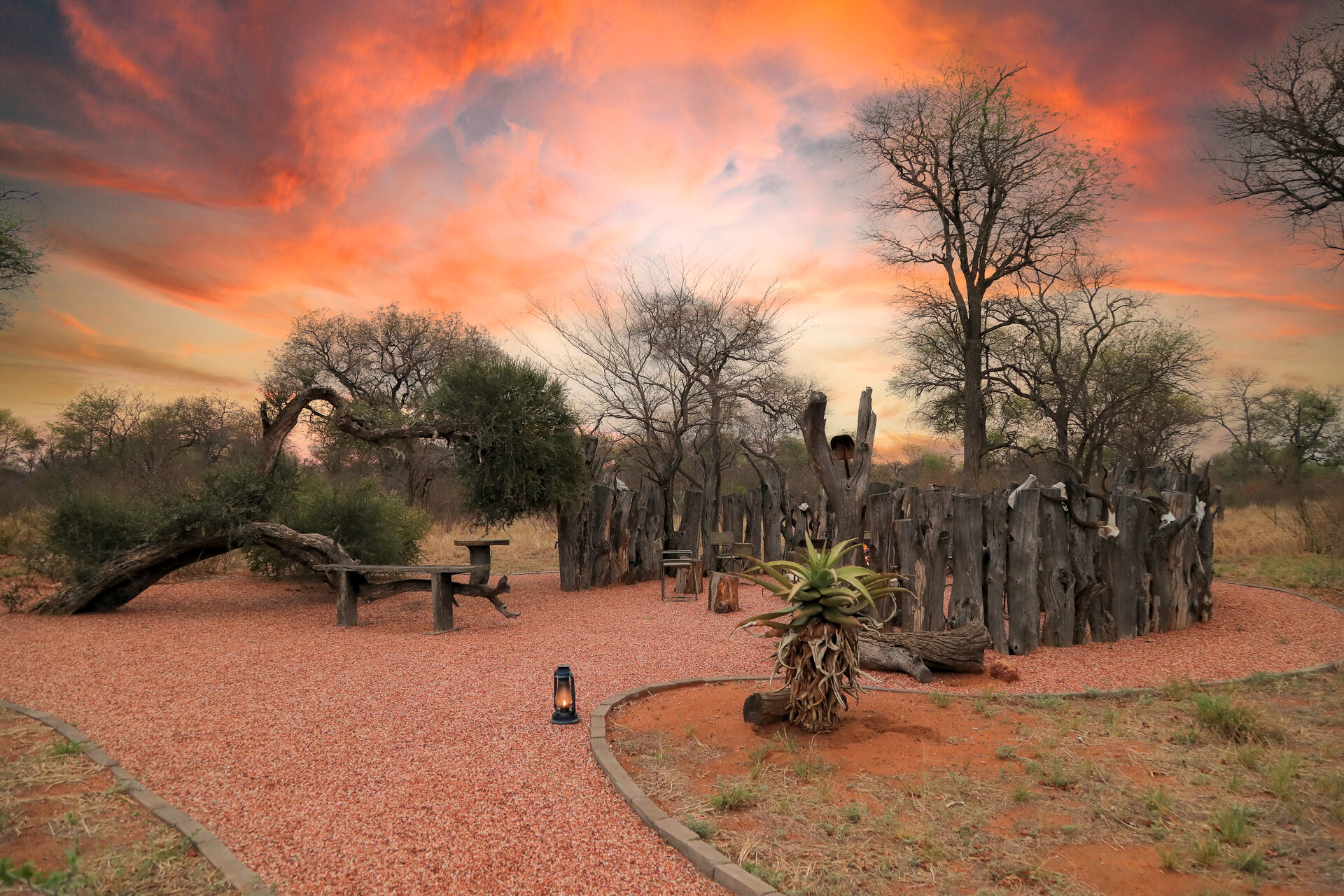 Marula Game reserve — wildlife and landscape