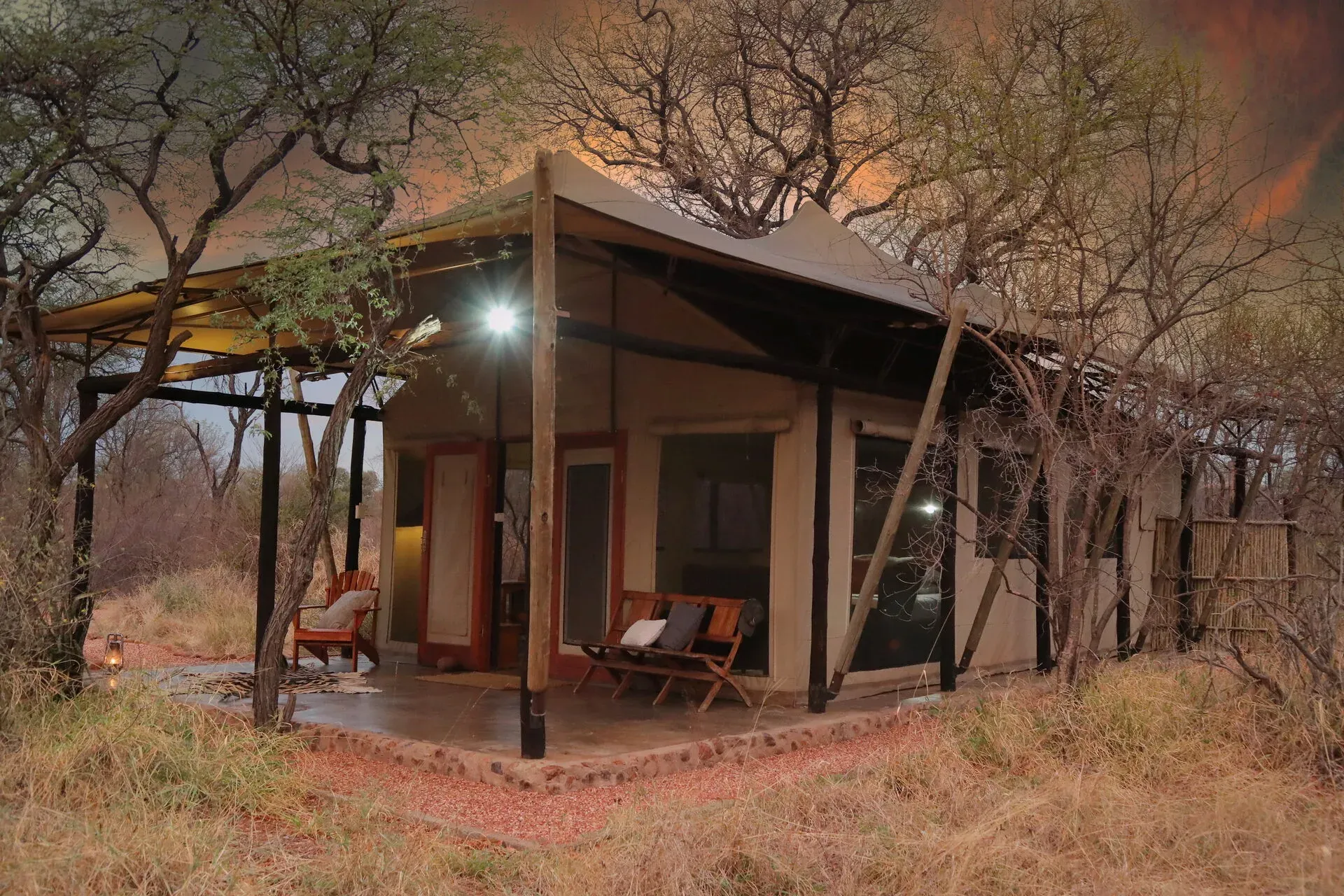 Marula Game reserve — wildlife and landscape