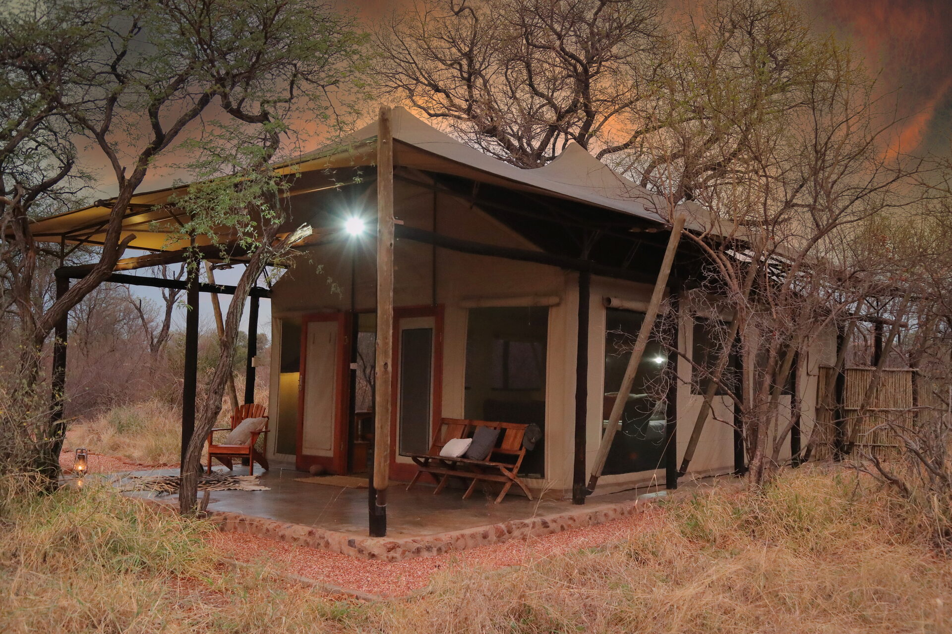 Marula Game reserve — wildlife and landscape