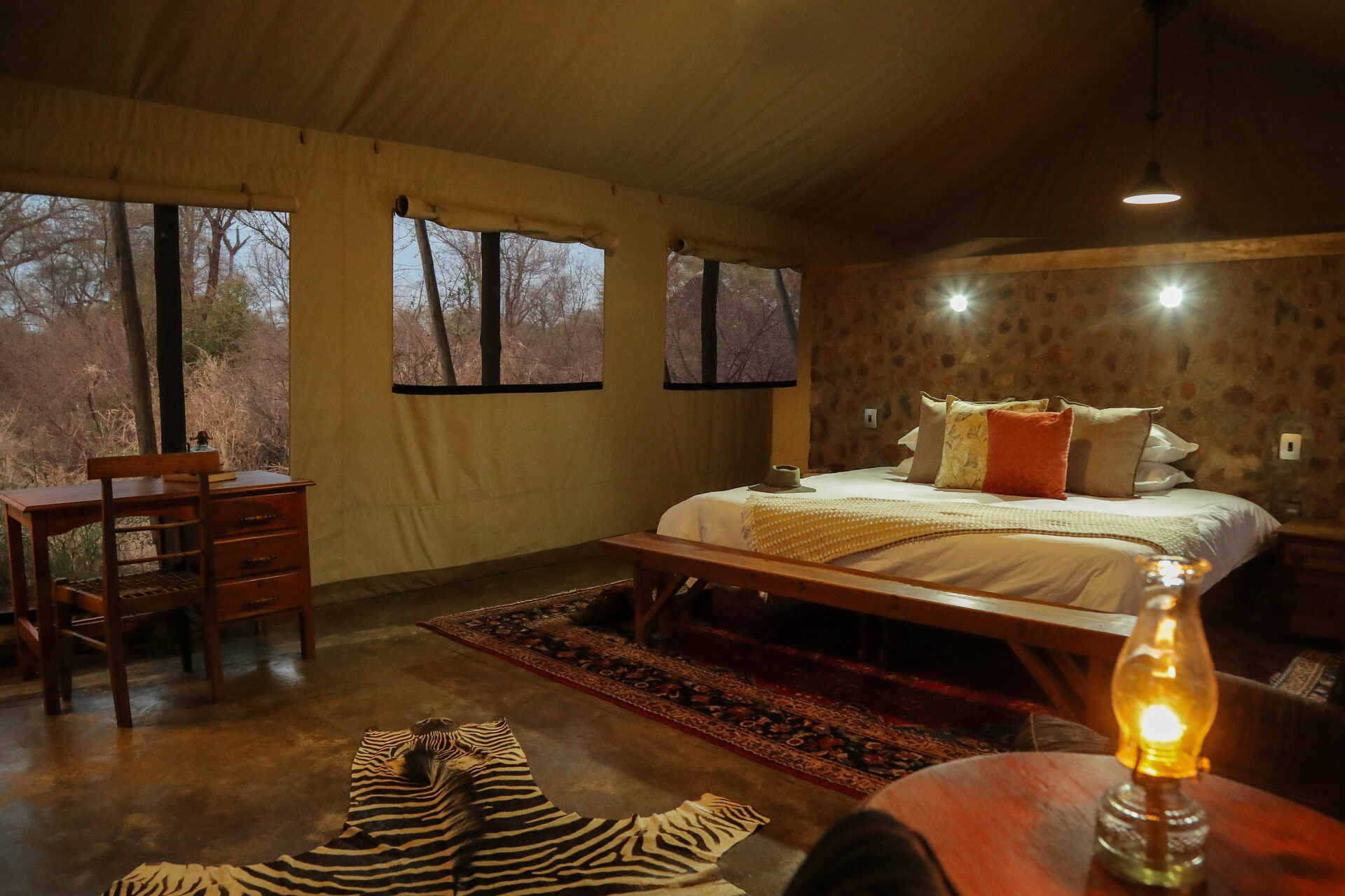 Marula Game reserve — wildlife and landscape