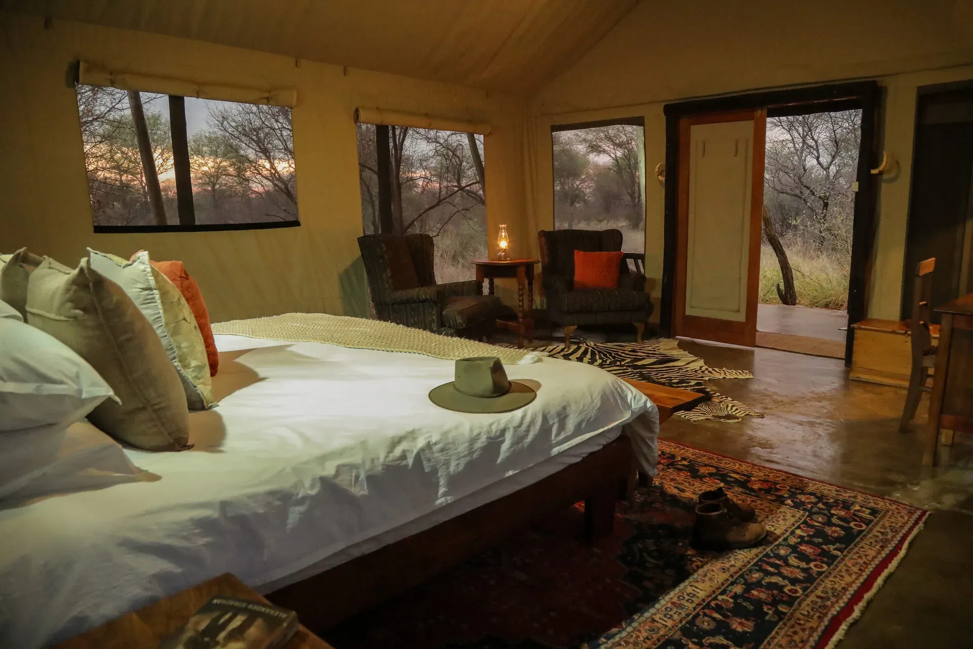 Marula Game reserve — wildlife and landscape