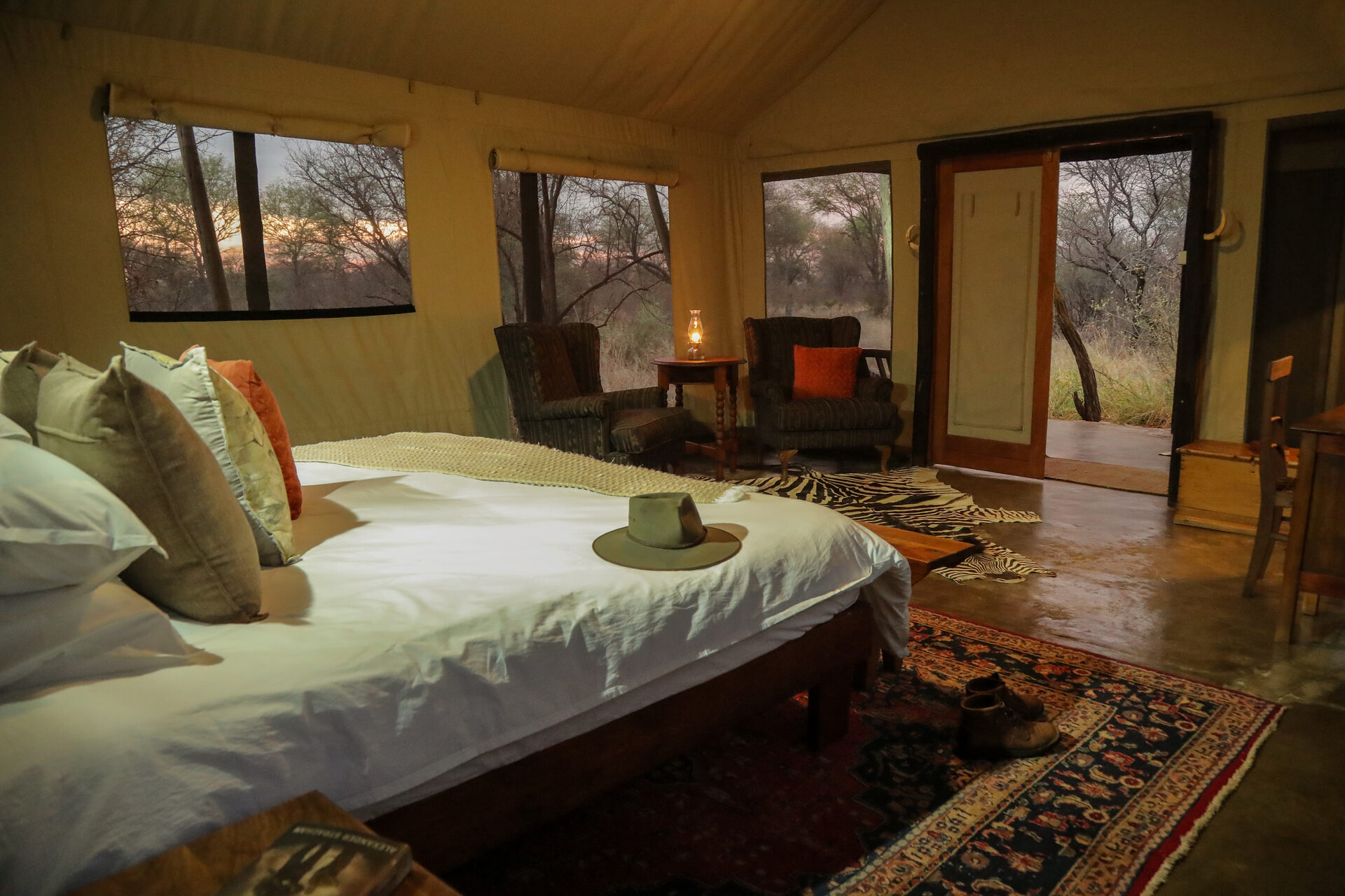 Marula Game reserve — wildlife and landscape