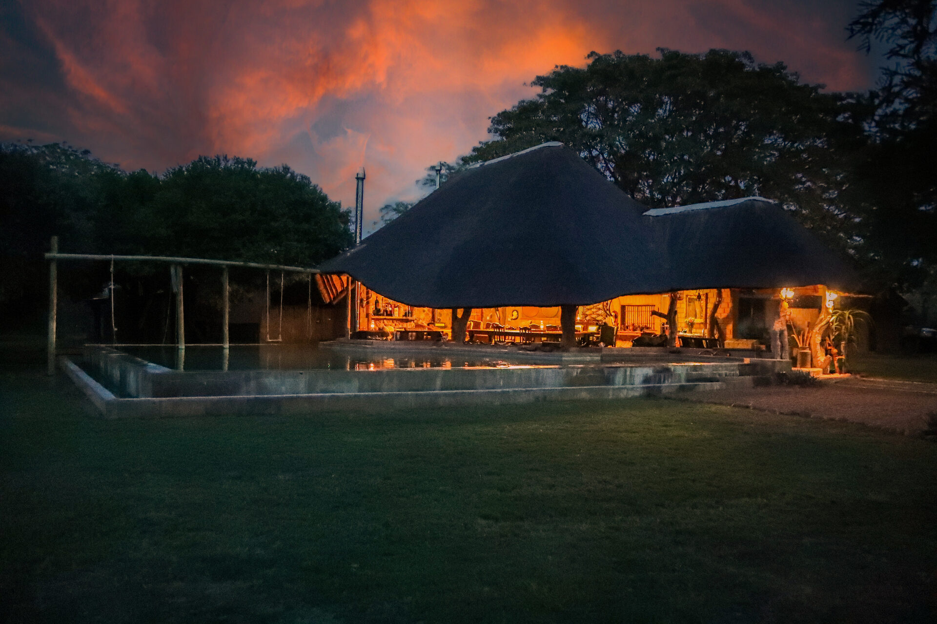 Marula Game reserve — wildlife and landscape