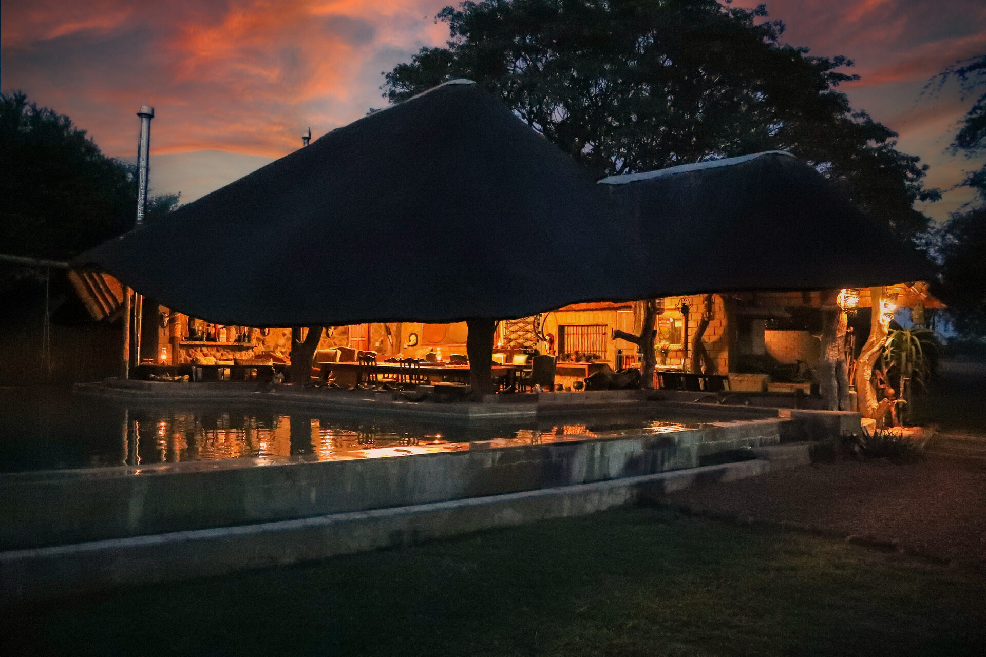 Marula Game reserve — wildlife and landscape