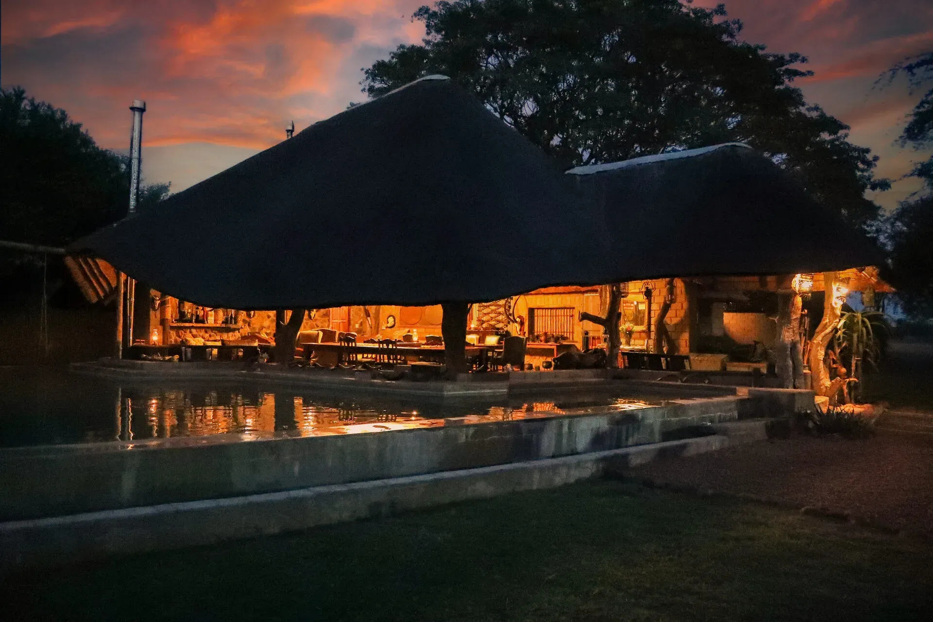 Marula Game reserve — wildlife and landscape