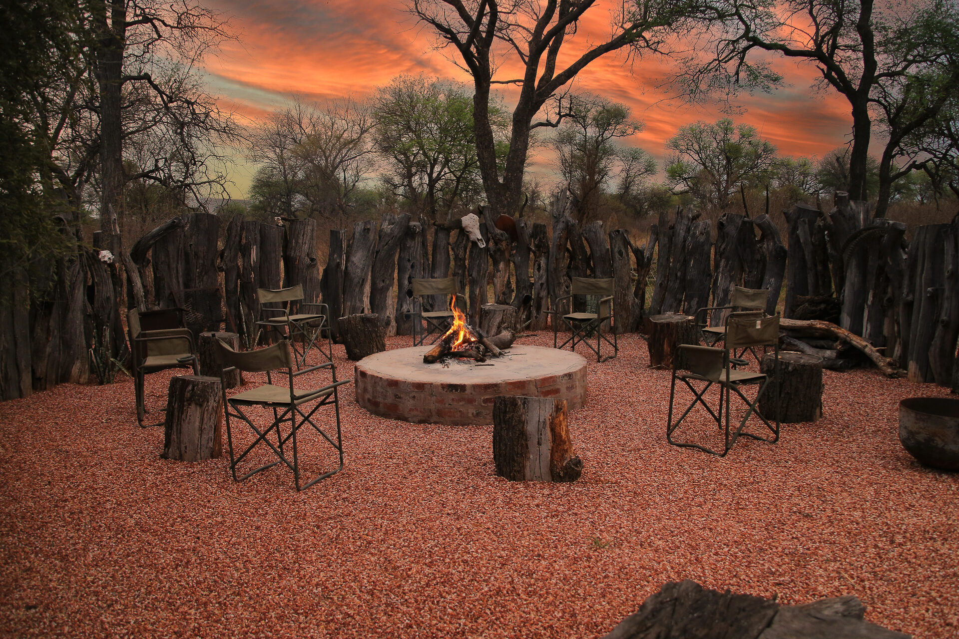 Marula Game reserve — wildlife and landscape