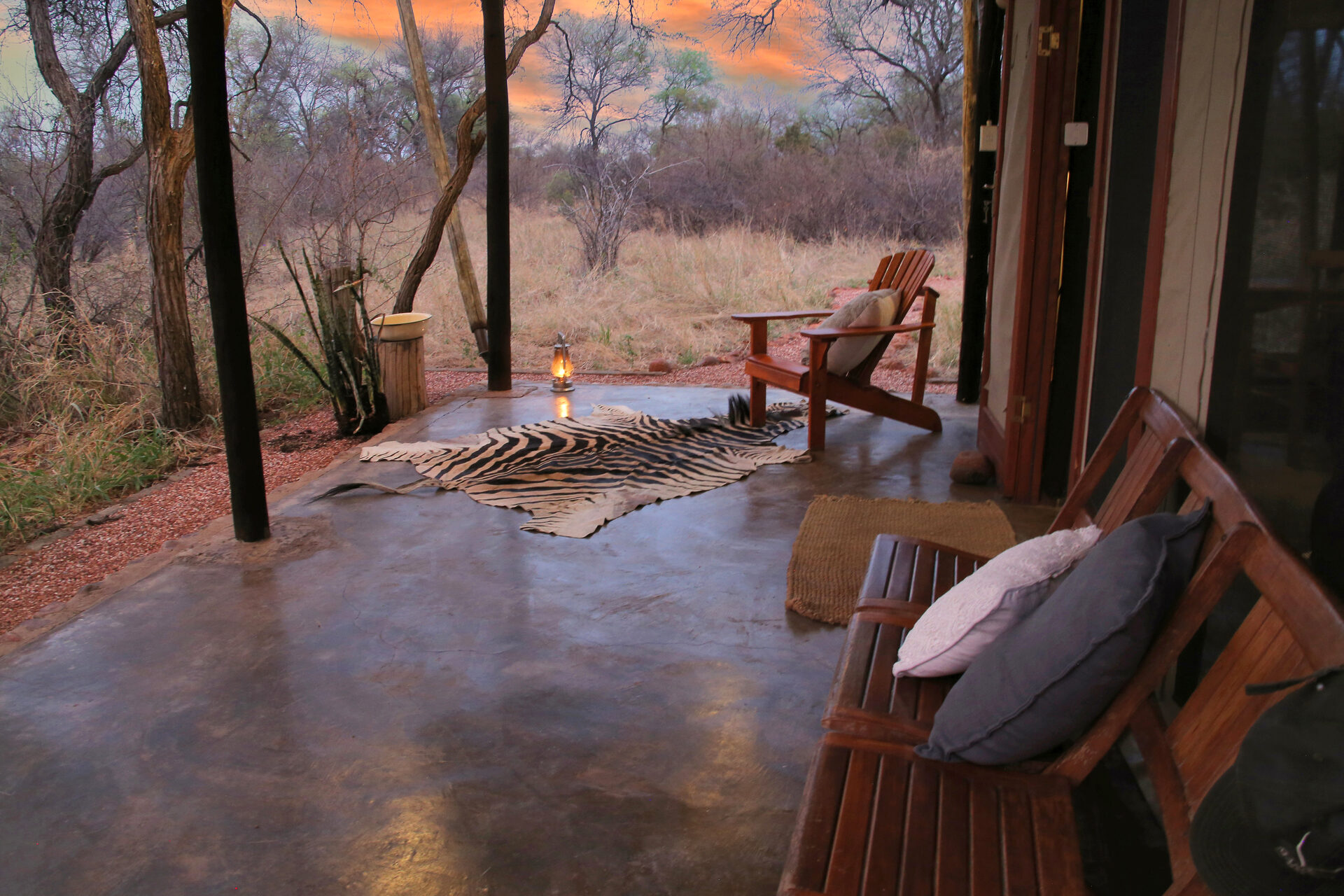 Marula Game reserve — wildlife and landscape