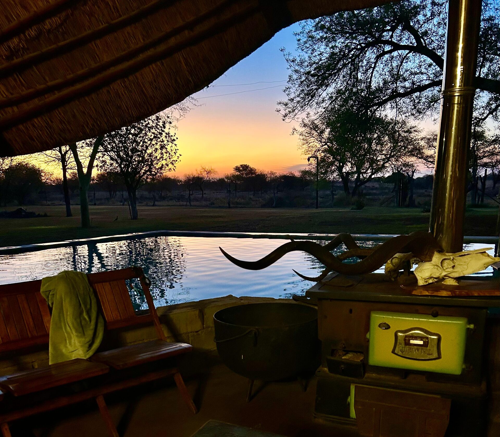 Marula Game reserve — wildlife and landscape
